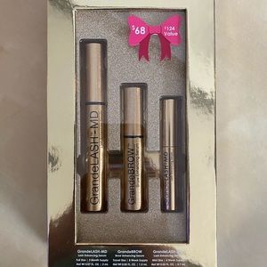 Eyelash and eyebrow lengthening serums by Grande